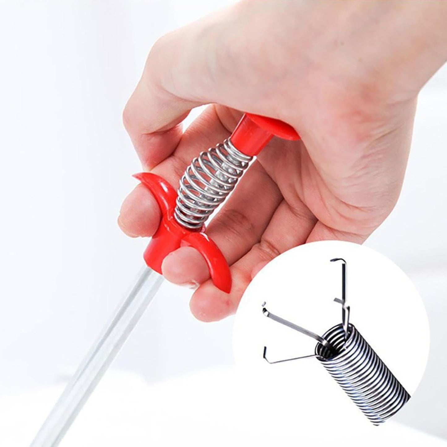 Flexible Drain Pipe Cleaning Tool with Claw Grabber