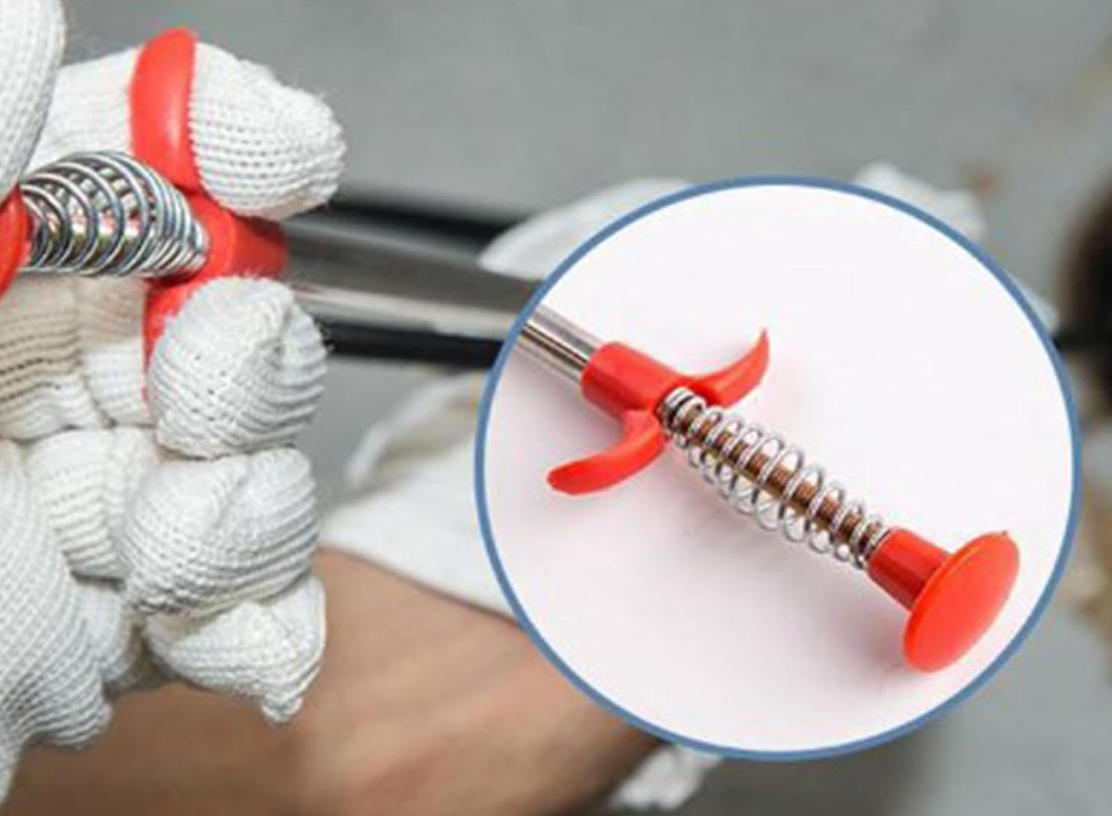 Flexible Drain Pipe Cleaning Tool with Claw Grabber