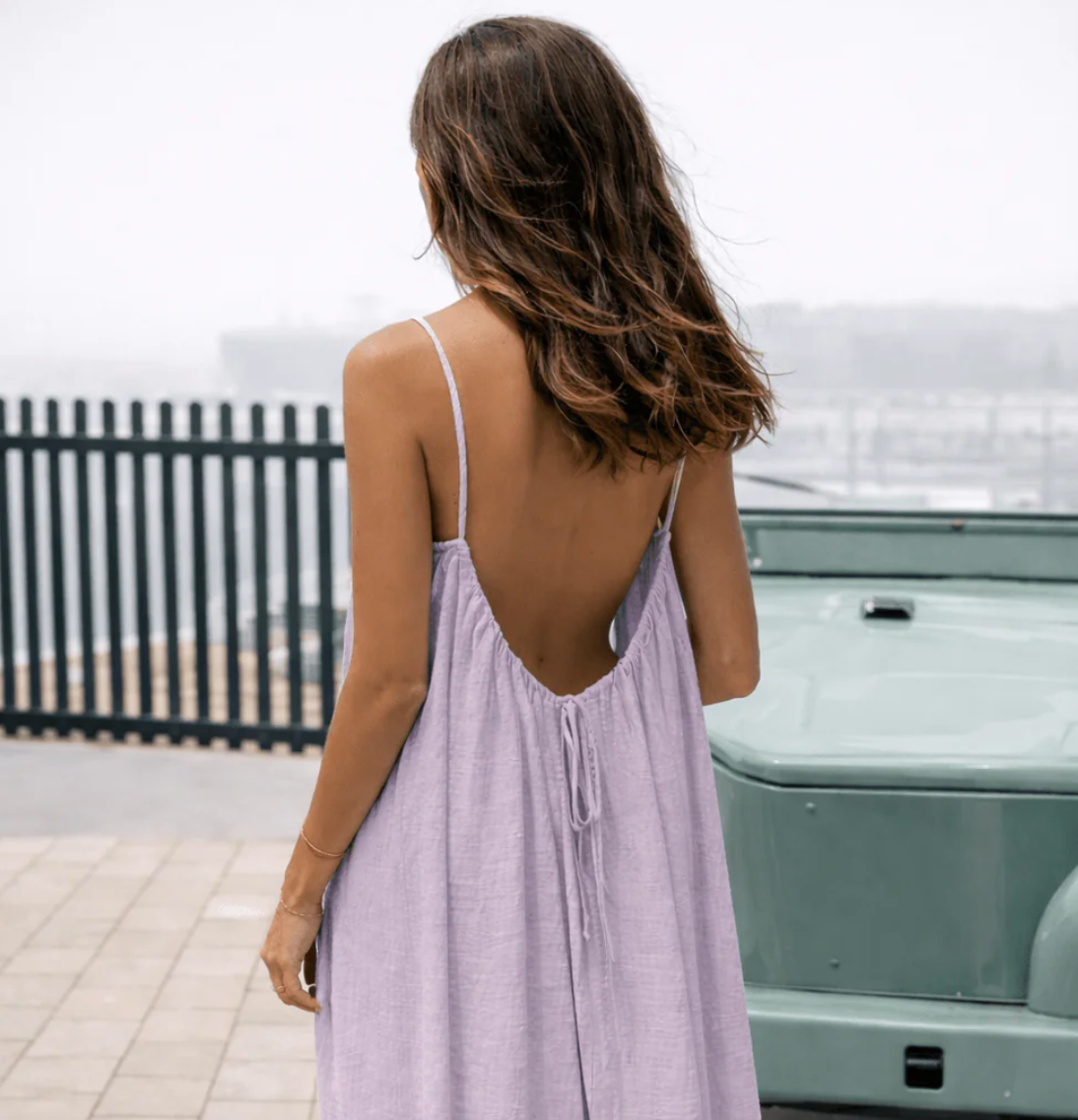 Dreamy Backless Maxi Dress