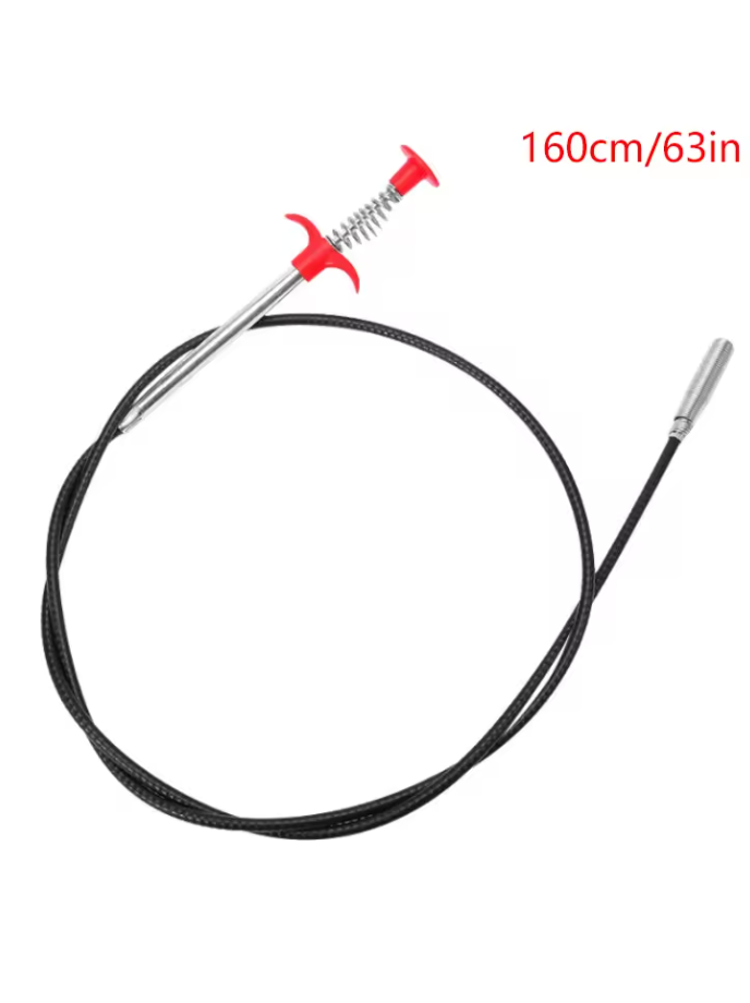 Flexible Drain Pipe Cleaning Tool with Claw Grabber